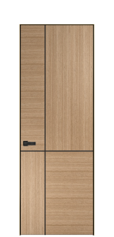 Дверь межкомнатная Юнит Слот 10-122 Цвет Дуб Светлый Покрытие ШПОН Дуб Наличник L 50 Цена 69279