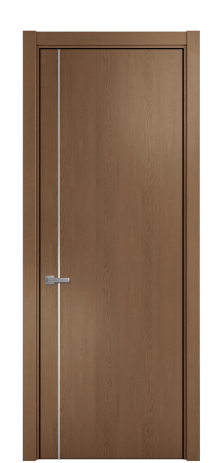 Дверь межкомнатная Слот 10-011 Цвет Дуб Темный Покрытие ШПОН Шпон натуральный Наличник L 75 Цена 47350