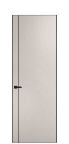 Дверь межкомнатная Слот 10-011 Цвет Ясень Дымчатый Покрытие Шпон крашеный  Наличник Скрытый короб хром Цена 43550