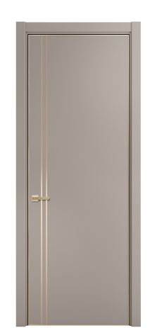 Дверь межкомнатная Слот 10-012 Цвет Серый Шелк Покрытие ЭМАЛИ Эмаль Наличник L 75 Цена 45558