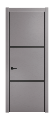Дверь межкомнатная Слот 41-002 Цвет Ясень Ирис Покрытие ЭМАЛИ Шпон крашеный Наличник L 75 Цена 54937