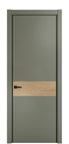 Дверь межкомнатная Дуэт 11 Цвет Зеленый Покрытие ЭМАЛИ Эмаль Наличник L 75 Цена 55220