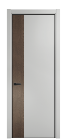 Дверь межкомнатная Дуэт 19 Цвет Телегрей Покрытие ЭМАЛИ Эмаль Наличник L 75 Цена 53556