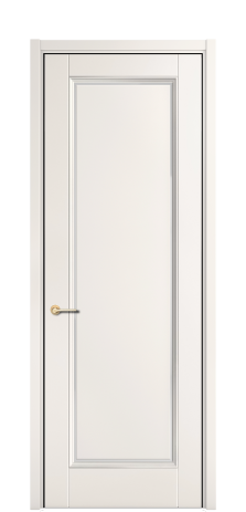 Дверь межкомнатная Сиена 1 Цвет Молочный Покрытие Эмаль  Наличник L 50 Цена 55475