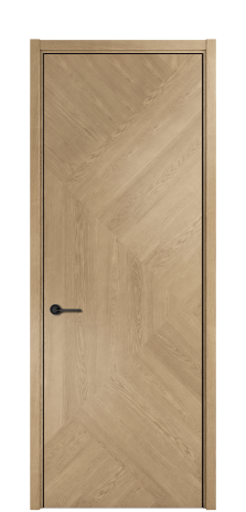 Дверь межкомнатная Юнит 08 Цвет Дуб Светлый Покрытие Шпон натуральный  Наличник L 50 Цена 62050