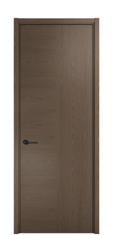 Дверь межкомнатная Юнит 09 Цвет Эспрессо 1604C Покрытие ШПОН Мультишпон Наличник L 50 Цена 53302