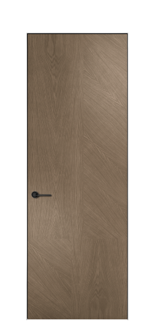 Дверь межкомнатная Юнит 11 Цвет Дуб Песочный Покрытие Шпон натуральный  Наличник L 50 Цена 58050