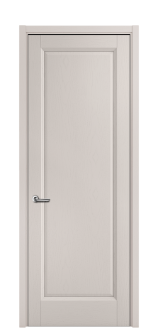 Дверь межкомнатная Неоклассик 1 Цвет Ясень Дымчатый Покрытие Шпон крашеный  Наличник L 50 Цена 45175