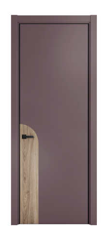 Дверь межкомнатная Дуэт 20 Цвет Лиловый Покрытие ЭМАЛИ Эмаль Наличник L 75 Цена 55220